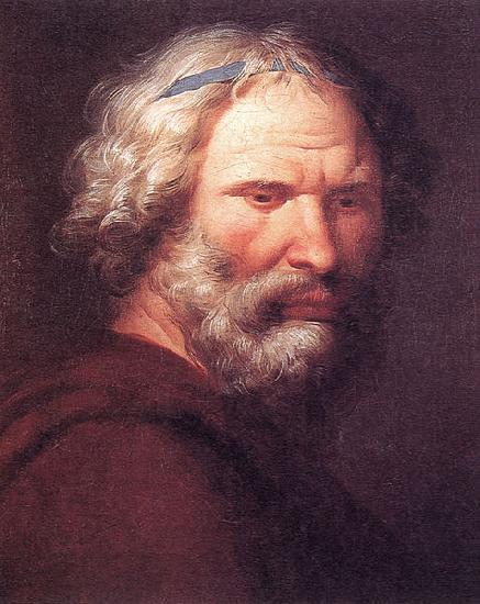 unknow artist Oil painting of Archimedes by the Sicilian artist Giuseppe Patania oil painting image